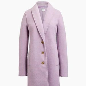 JCrew Factory Boiled Wool Peacoat